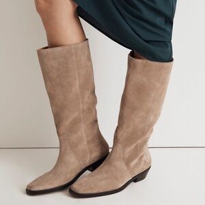 Madewell Tan Heeled Boots